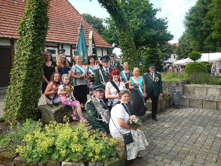 Hofstaat komplett 2014