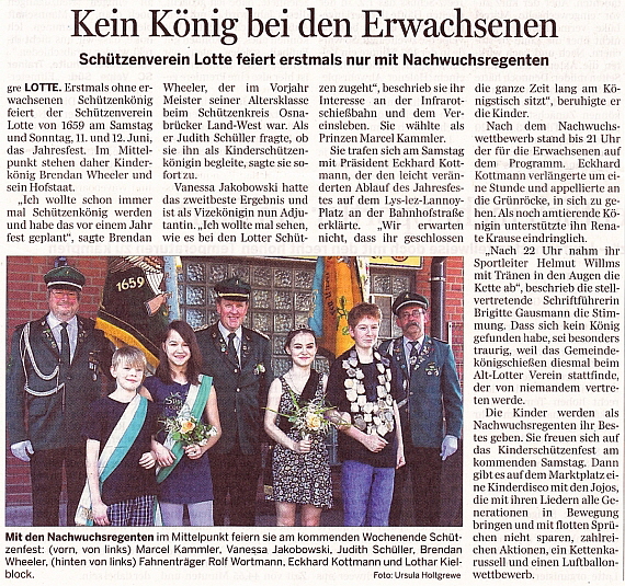 NOZ Schützenkönig 2011